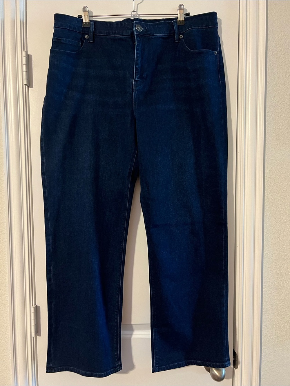 Hudson LA Dark Wash Straight Leg Jeans
